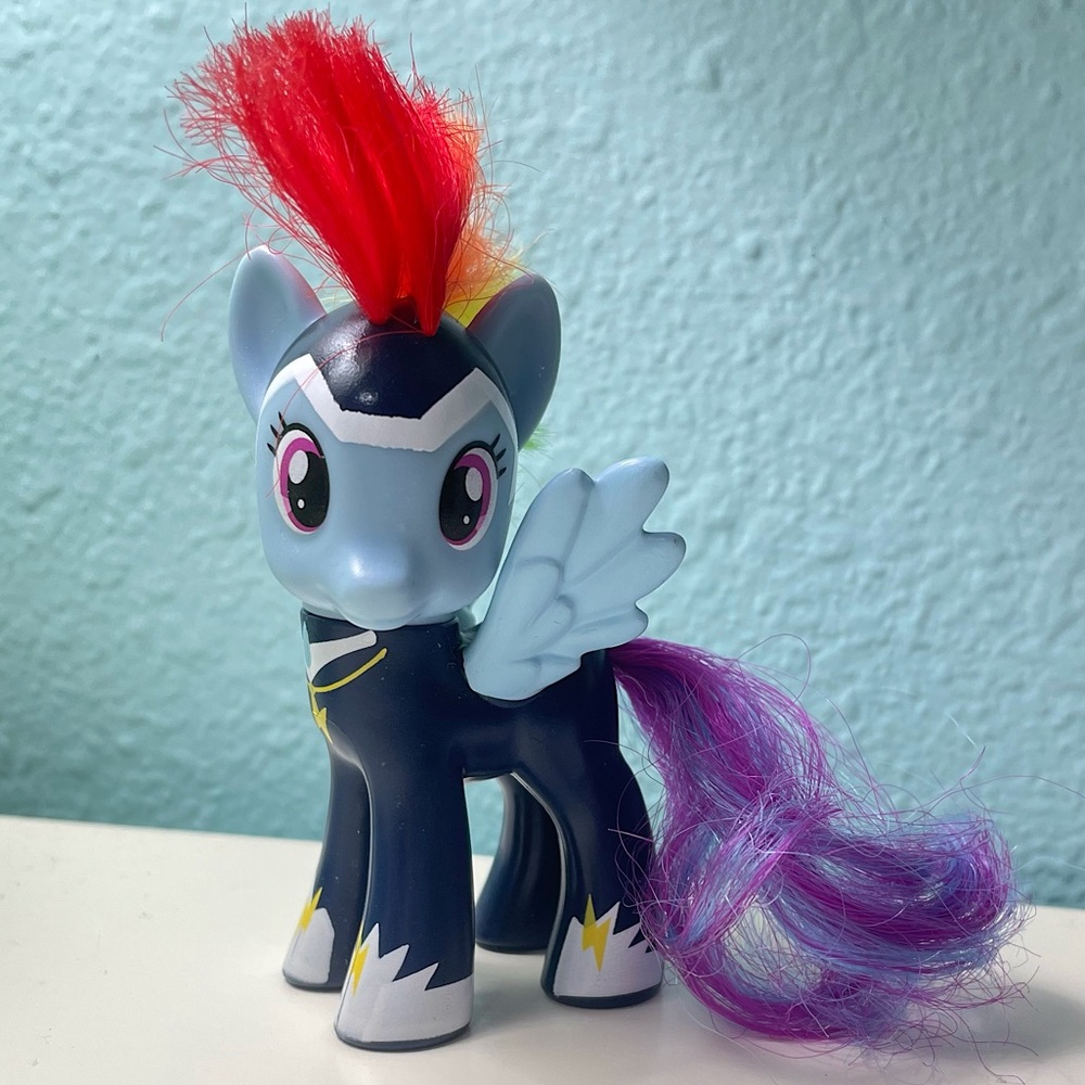 My Little Pony Power Ponies Rainbow Dash Zapp Figure